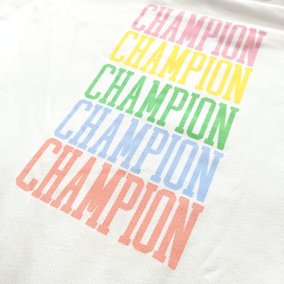Champion Pastel Reverse Weave Hoodie Sweatshirt M - Picture 8 of 8
